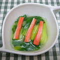 ポチペチ's cooksnap of when they made 簡単✿青梗菜と❀カニかまの✿あんかけ風.