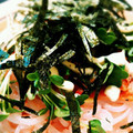 大統領ＹＮ's cooksnap of when they made ■うちの人気パスタ■たらこキムチマヨ■.