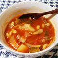 きょたいん's cooksnap of when they made 食べるミネストローネ風スープ.