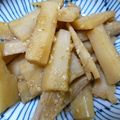 みかん主婦's cooksnap of when they made 切り方一工夫！絶品❤レンコンのすりゴマ煮.
