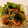 ﾓﾘﾓﾘko☆'s cooksnap of when they made オクラともやしの梅わさびナムル！.