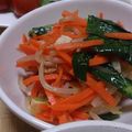 いくえちゃん！'s cooksnap of when they made **節約料理！副菜に！野菜の和え物**.