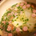 ちゃーみ♡'s cooksnap of when they made 大根とウインナー,卵のごちそうスープ♪.