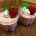 Ewi＊'s cooksnap of when they made 簡単 イチゴのムース♡.