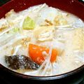 すーじー＠修行中's cooksnap of when they made 酒粕で生臭くない鮭粕汁◆ダイエットに!?.