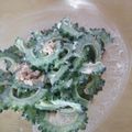 うたくんのママ's cooksnap of when they made ゴーヤの鮭マヨサラダ.
