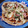 なおころピッコロ's cooksnap of when they made 簡単ピザ生地で和風ピザ.