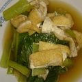 ★くまた★☆'s cooksnap of when they made 煮るだけ常備菜！小松菜と油揚げの煮びたし.