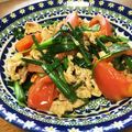 YUKIKI☆'s cooksnap of when they made 豚肉とニラトマ炒め.