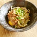 PGTips's cooksnap of when they made 釜玉納豆うどん.
