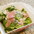 るるおか's cooksnap of when they made ほうれん草と生ハムのサラダ.