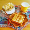あやぽむCafé♡♡'s cooksnap of when they made ♡焼きバナナとスライスチーズのトースト♡.