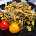 ジョンリークッカー's cooksnap of when they made きのこのバジルカレー炒め.