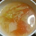 satok1's cooksnap of when they made ◆簡単、早いキャベツ＆トマトスープ.