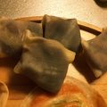 komugiko4's cooksnap of when they made バナナ･あんこ･チーズ☆焼き春巻き.
