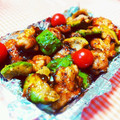 ＄ophie's cooksnap of when they made ﾁｷﾝ×ｱﾎﾞｶﾄﾞのてりマヨｻﾗﾀﾞ.