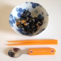 qoomin's cooksnap of when they made 【離乳食後期】手づかみ楽チンおにぎり.