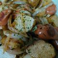 09mik's cooksnap of when they made 新じゃがとウィンナーのバター醤油炒め.