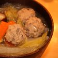 aloha*NaNa*'s cooksnap of when they made 春雨と肉団子の中華風スープ.