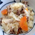 やきねこ's cooksnap of when they made 牛肉入り、炊き込みご飯.