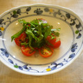 violets's cooksnap of when they made プチトマトのシソゴマ和え.