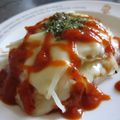 ちばたま's cooksnap of when they made お餅ピザ焼き.