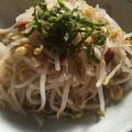 どんぐりぱん's cooksnap of when they made アンチョビとモヤシの混ぜるだけサラダ.
