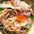 クックK02NSE☆'s cooksnap of when they made 簡単！フライパンだけでつくるカルボナーラ.