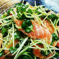 ゆかまま♡'s cooksnap of when they made スモークサーモンとかいわれのマヨサラダ♪.