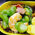 ともよちん's cooksnap of when they made 空豆と海老の塩炒め.