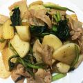 ★ゅりmama★'s cooksnap of when they made カブと豚バラ肉の炒め物.
