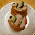 よしぷち's cooksnap of when they made かまぼこいなり鯉のぼり.