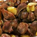 Tokikoabe's cooksnap of when they made １０分で出来るおつまみ☆砂肝にんにく.