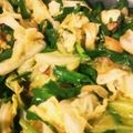 クックRU0LQA☆'s cooksnap of when they made 簡単、おいしい！豚肉とキャベツの塩炒め.