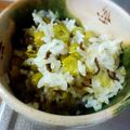 ☆みいKK☆'s cooksnap of when they made 旬の味！塩こんぶｄｅ味わい豆ごはん.