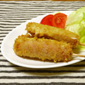 narimimama's cooksnap of when they made おさかなソーセージの串揚げ♪.