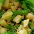 新米ママの時短飯's cooksnap of when they made 新じゃがとスナップエンドウのサラダ.