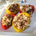 aloiv's cooksnap of when they made パプリカボートのひき肉ごはん.