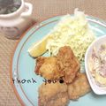 GoGo島みかん's cooksnap of when they made 米粉をブレンド♪こだわりの唐揚げ.