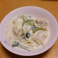 クックFPX4LU☆'s cooksnap of when they made 糖質制限 鶏肉のヘルシークリーム煮風♪.