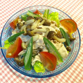 にきけん's cooksnap of when they made 我が家の定番♪もりもり冷しゃぶサラダ.