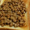 おめぐはん's cooksnap of when they made ココナッツオイルではちみつ納豆トースト♪.
