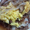 52kao＊'s cooksnap of when they made 挽肉のオムレツ★和風ソース.