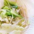 アイスメロンパン's cooksnap of when they made 水菜ともやしのサラダ.