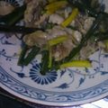 あかぷり's cooksnap of when they made 豚とわらびの生姜炒め.