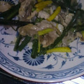 あかぷり's cooksnap of when they made 豚とわらびの生姜炒め.