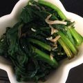 くまロコ's cooksnap of when they made ホウレン草とじゃこのコンソメ炒め✨.
