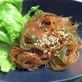 y011's cooksnap of when they made ＊ヨシダソースで甘辛チャプチェ＊.