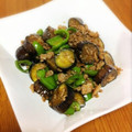 さとみー。's cooksnap of when they made 夏の鉄板☆ナスとピーマンの挽肉炒め.