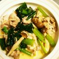 hamupuchi's cooksnap of when they made 簡単☆豚と小松菜のサッパリ和え.